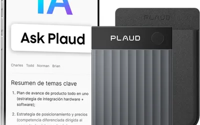 Análisis de PLAUD NOTE: opiniones, precio y compatibilidad de la grabadora con IA